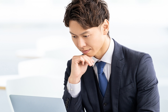 真剣に取り組む人
