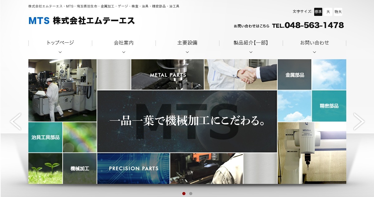 株式会社エムテーエスのロゴ