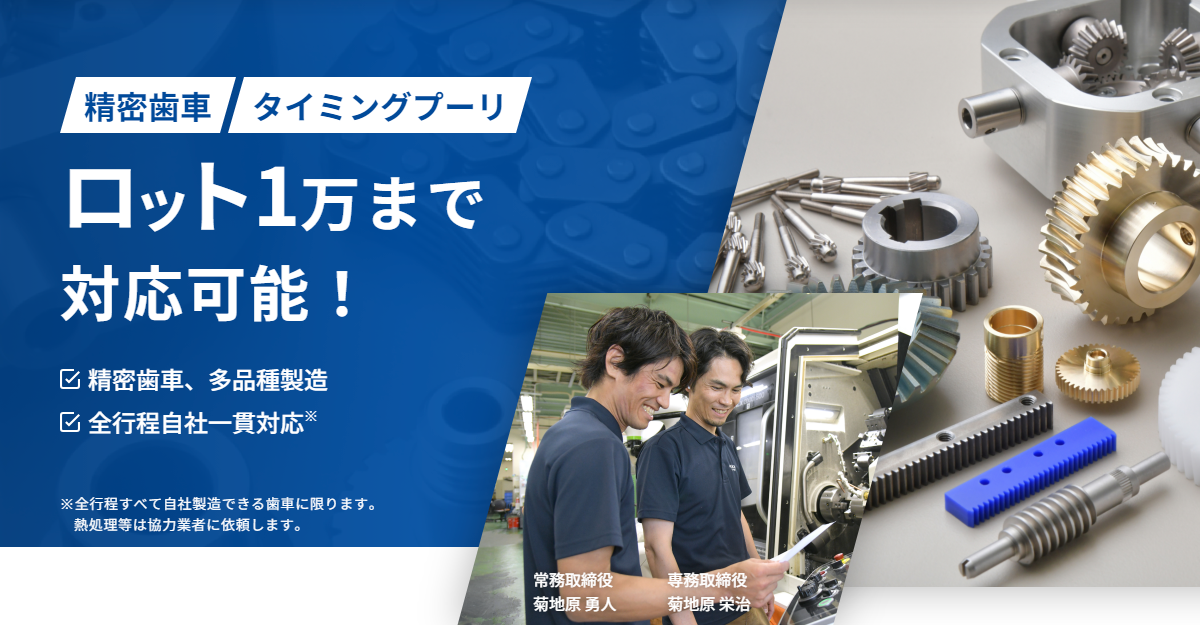 株式会社菊伊歯車のロゴ