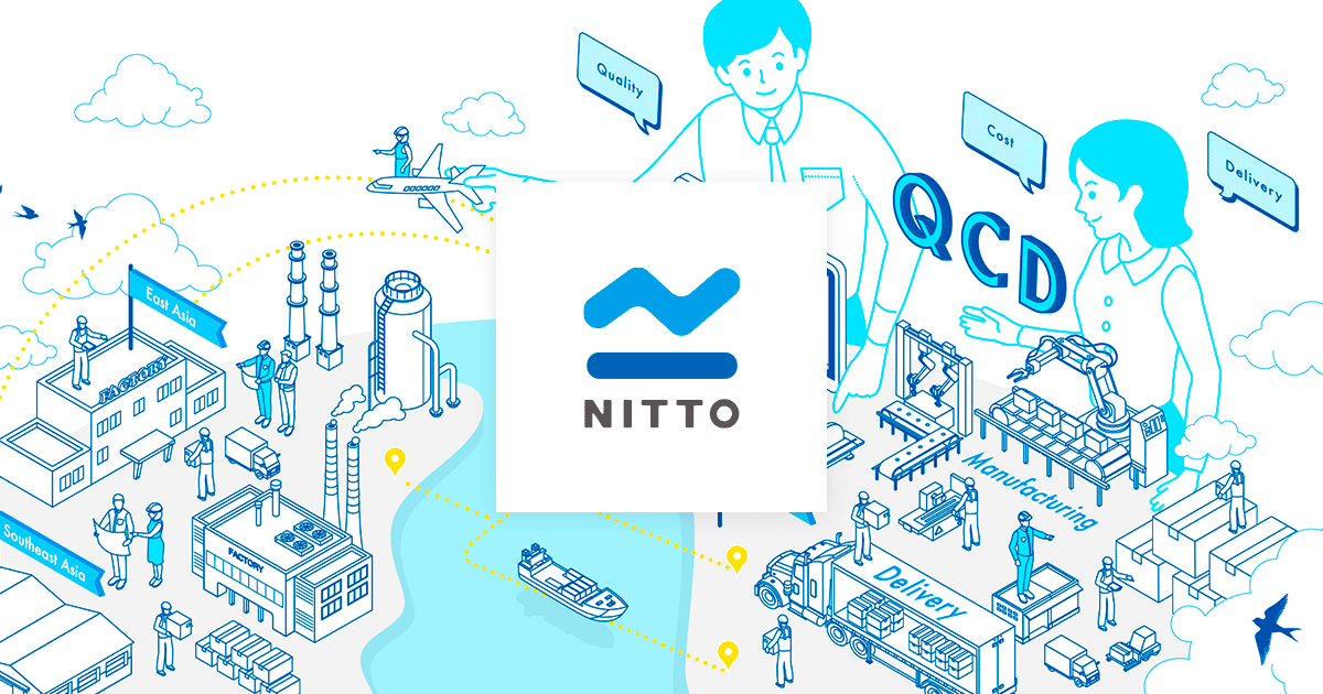 株式会社日東のロゴ